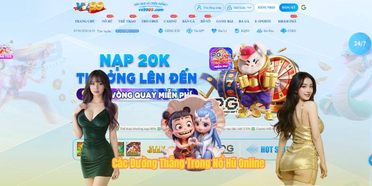 Các Đường Thắng Trong Nổ Hũ Online
