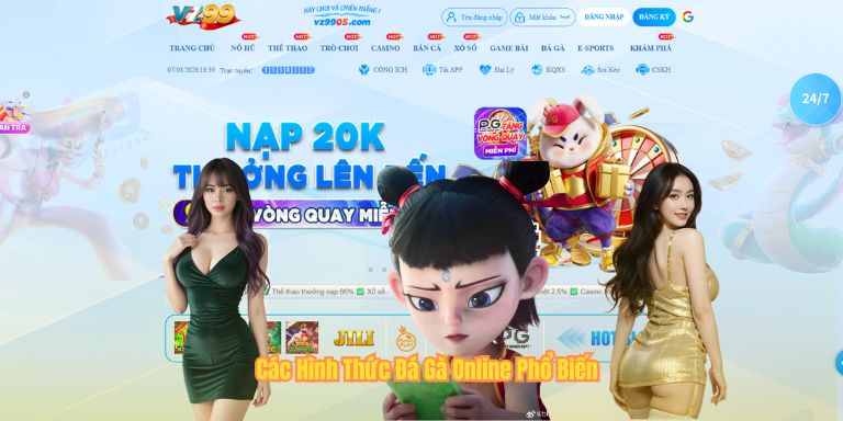 Các Hình Thức Đá Gà Online Phổ Biến