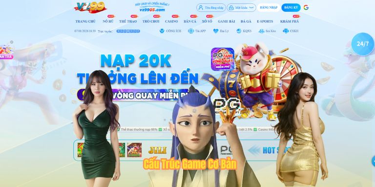 Cấu Trúc Game Cơ Bản