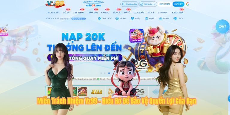 Miễn Trách Nhiệm Vz99 - Hiểu Rõ Để Bảo Vệ Quyền Lợi Của Bạn