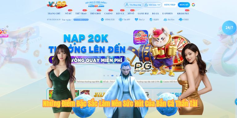 Những Điểm Đặc Sắc Làm Nên Sức Hút Của Bắn Cá Thần Tài