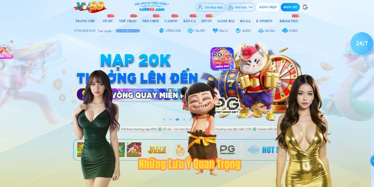 Những Lưu Ý Quan Trọng