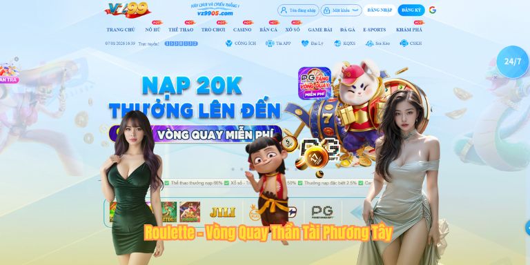 Roulette - Vòng Quay Thần Tài Phương Tây