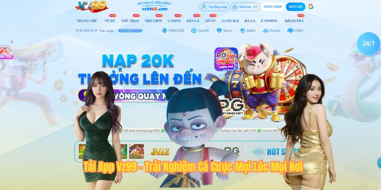 Tải App Vz99 - Trải Nghiệm Cá Cược Mọi Lúc Mọi Nơi