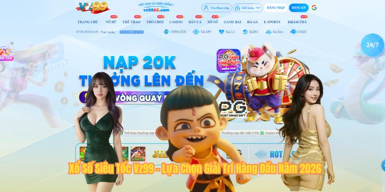 Xổ Số Siêu Tốc Vz99 – Lựa Chọn Giải Trí Hàng Đầu Năm 2026